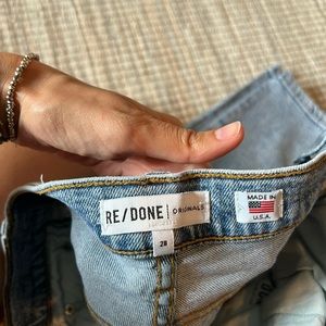 Redone size 28 original jeans